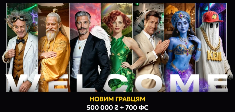 вітальний бонус за реєстрацію в слот сіті